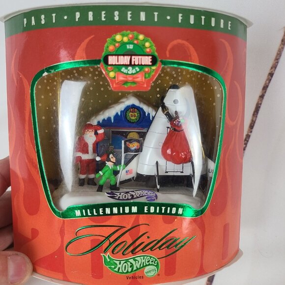 Hot Wheels Past Present Future‎ X-33 Holiday Vintage Christmas Collectible NOS - Picture 1 of 8